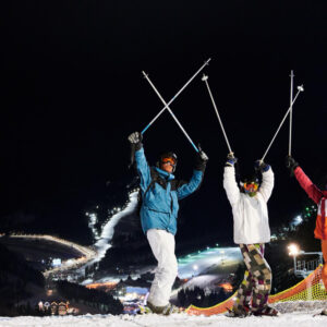 Après Ski et descente au flambeau